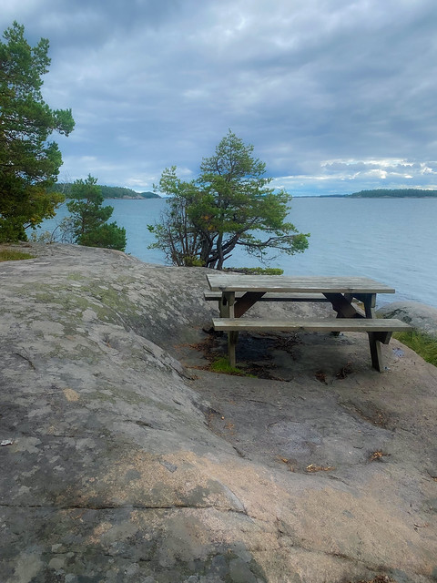 Bench on the cliff