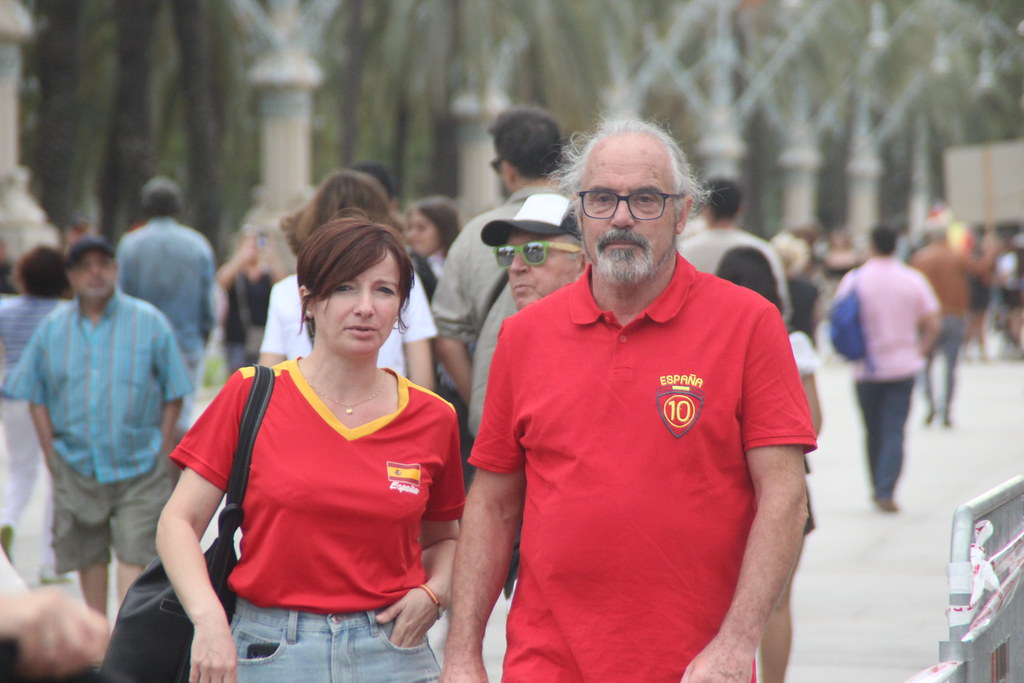 FOTOGRAFÍA. BARCELONA (ESPAÑA), 18.09.2022. Cataluña se levanta contra el régimen xenófobo que ocupa el Gobierno de la Generalidad de Cataluña. Ñ Pueblo (50)