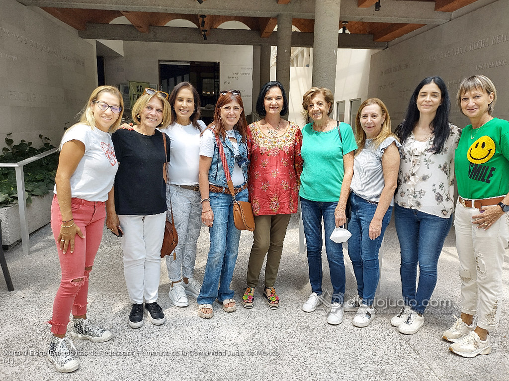 VIsitan Eishel Federación Femenina y Presidentas de Instituciones comunidad judía de México