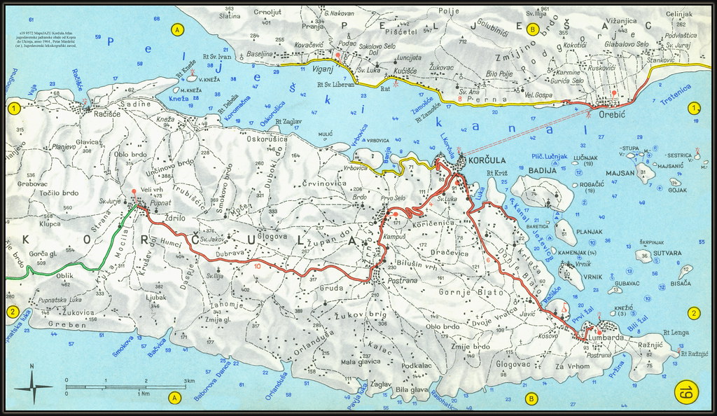 s19 9572 MapsJAZU Korčula