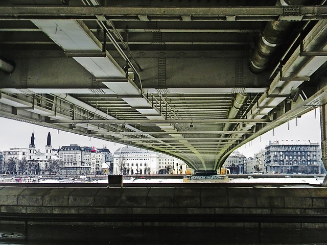 Underneath the Elisabeth Bridge