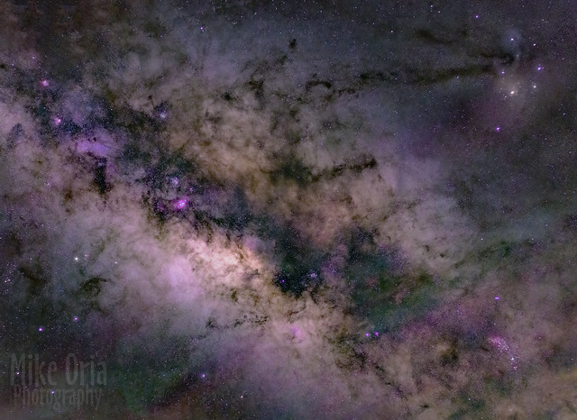 Milky Way detail