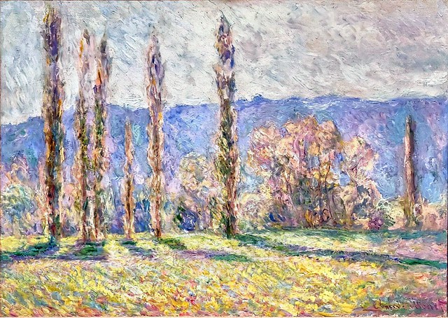 1888 Monet Poplars at Giverny(private collection)(65 x 92 cm)