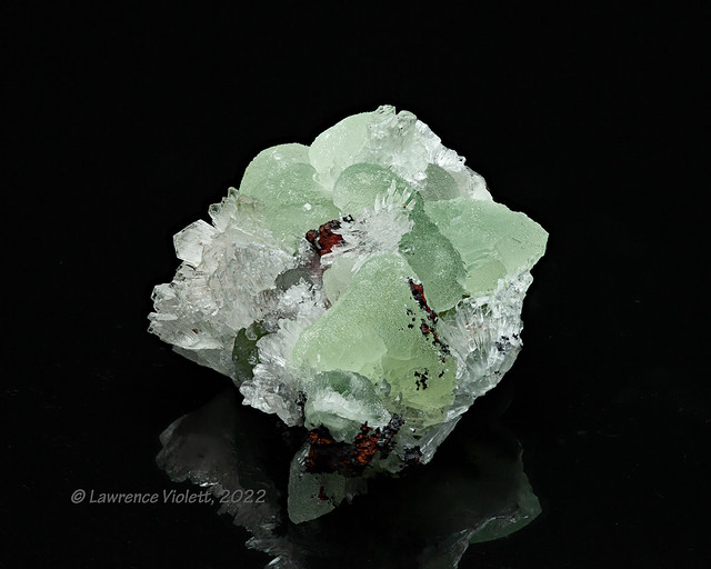 Smithsonite with hemimophite, 79 Mine, Gila County, Arizona, USA