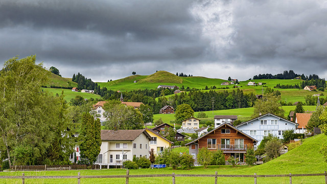 Appenzell and hills