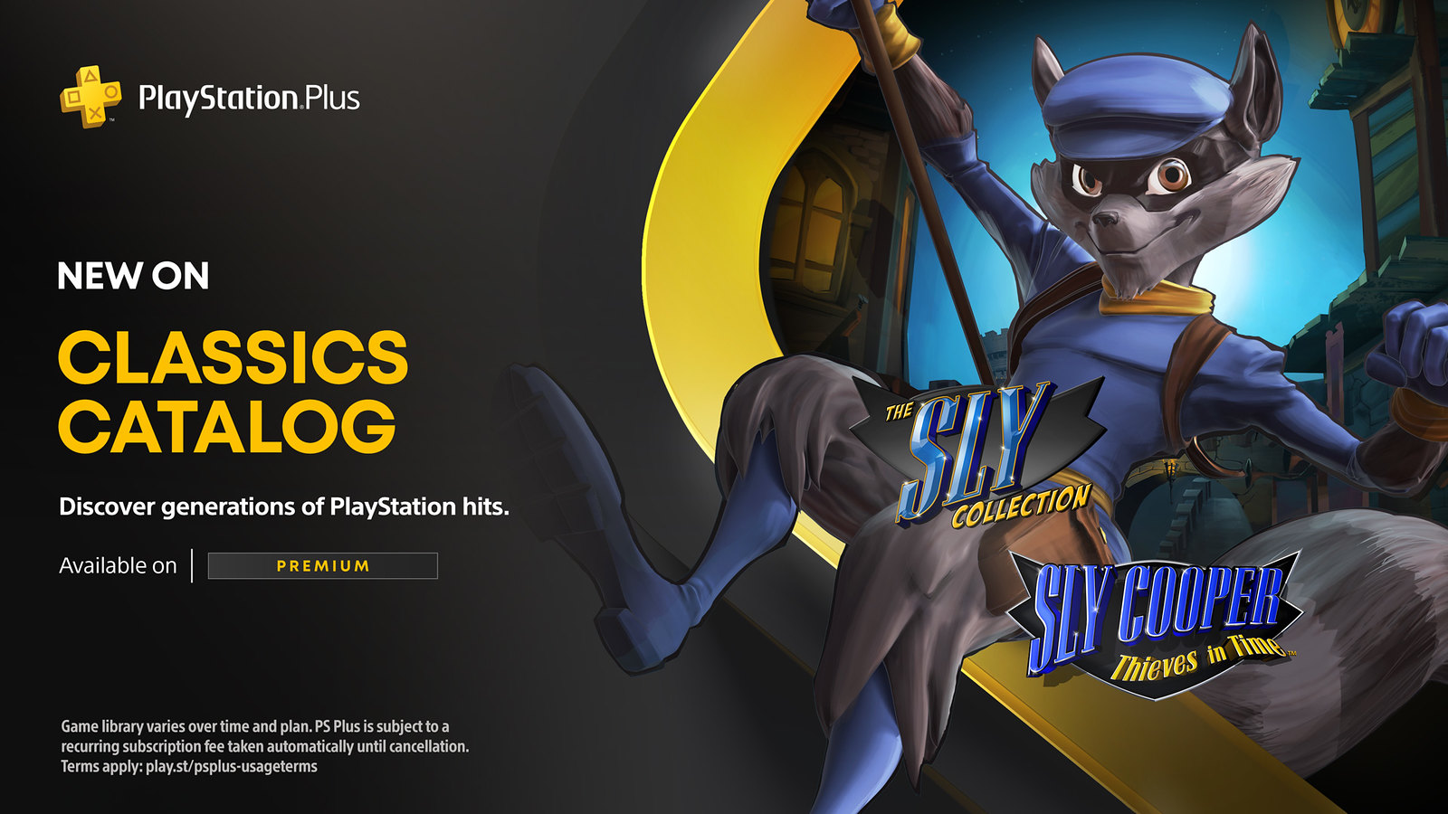 Sly Cooper celebrates 20 years today