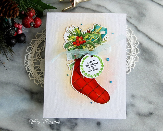 Christmas Pines Miscellany Printed Die Cuts