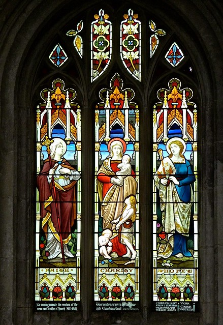 Tickhill, South Yorkshire - Church of St Mary - Stained Glass Windows