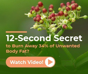 12-Second Secret to Burn Away 34% of Unwanted Body Fat