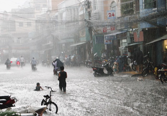 Quand il pleut à Saigon
