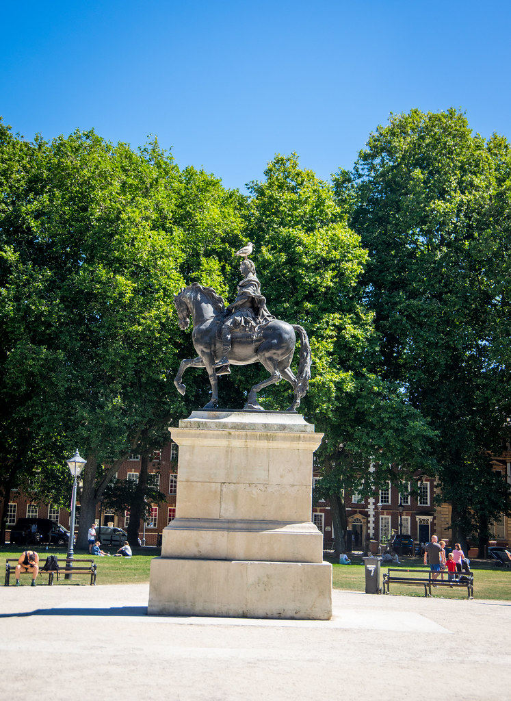 Queen Square • William III on horseback | Dingbat! | Flickr