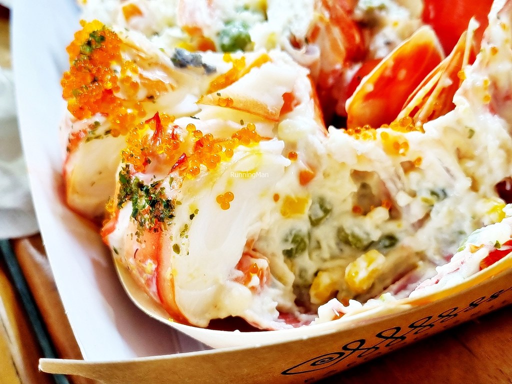 Rock Lobster On Potato Salad
