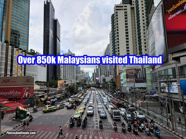 Over 850k Malaysians visited Thailand this year