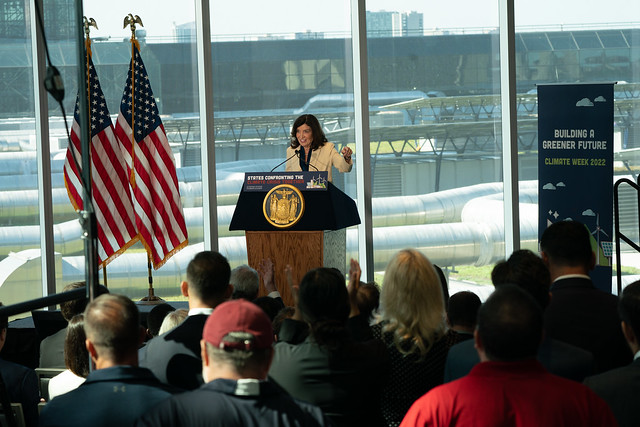 Governor Hochul Makes Climate Week Announcement with Governor Murphy and the U.S. Climate Alliance