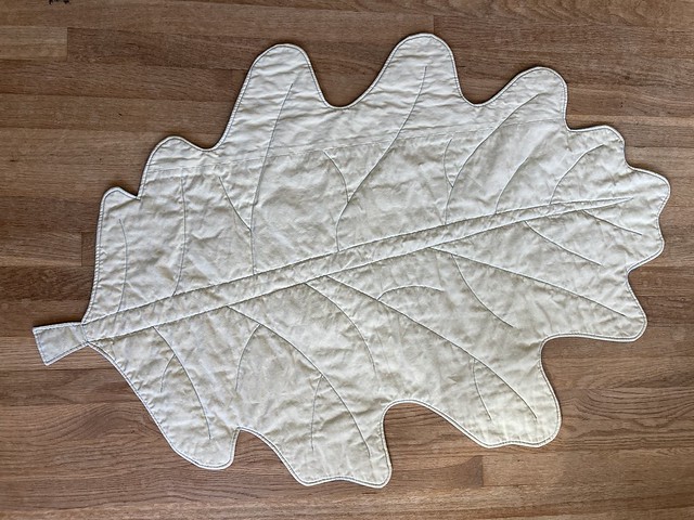 A Little Round-Up:  Twig + Tale Aspen and Oak Leaf Blankets and a Tiny Upcycle