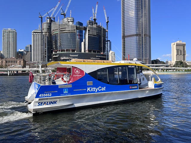 Brisbane River Ferry Services | CityHopper KittyCat Melany | Sealink