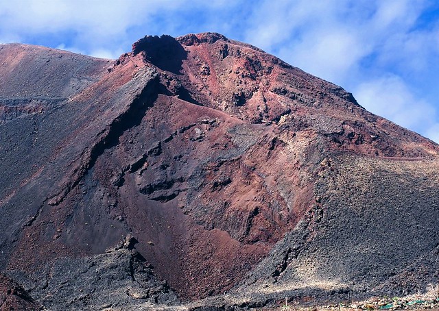 The Teneguía volcano, island of La Palma.Volcán Teneguía, isla de la Palma