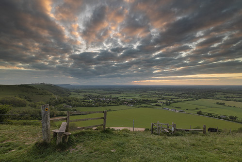 devilsdyke sunset southdowns southdownsnationalpark viewpoint countryside sussex england uk canoneosr5 canonrf1535mmf28l leefilters