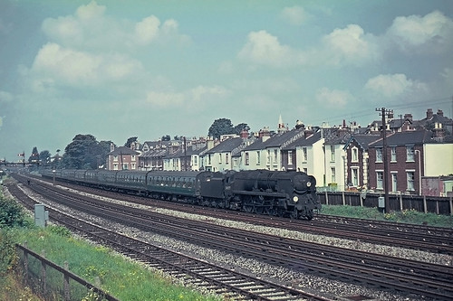34077 '603 Squadron' 26-05-1966 | ...passing Millbrook, nr S… | Flickr