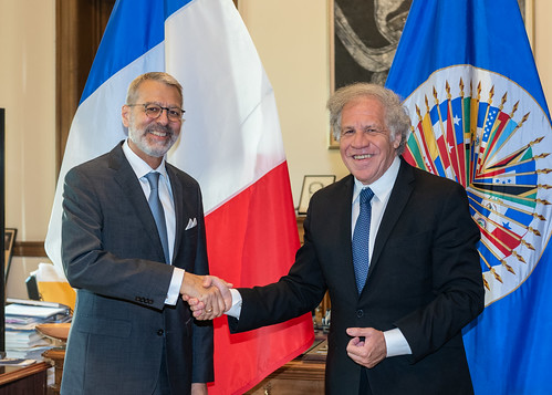 Novo Observador Permanente da França junto à OEA apresenta credenciais