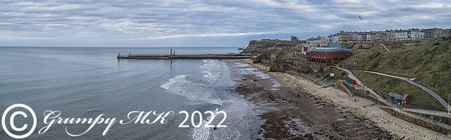 Whitby aerial view