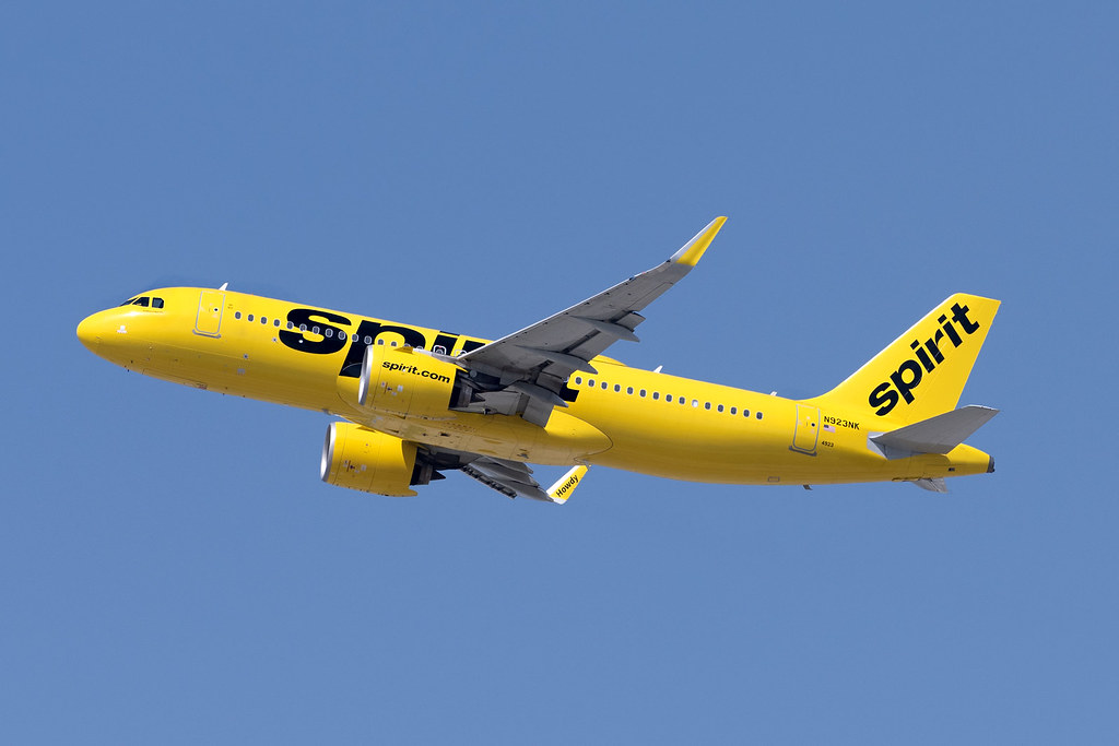 Banana jet! Spirit N923NK A320Neo LAX | King Hui | Flickr