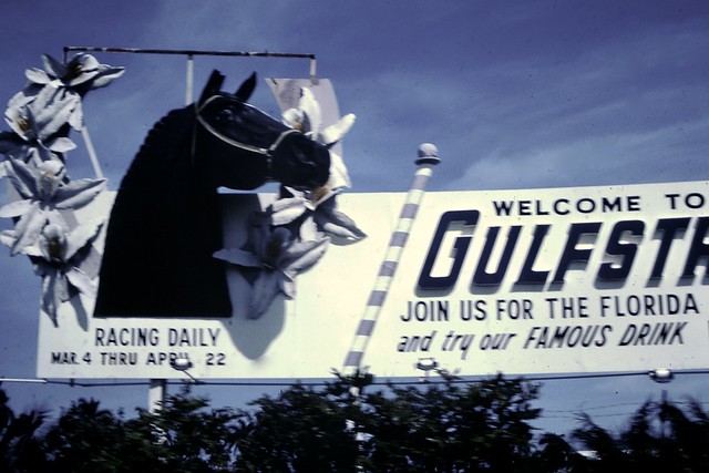 Found Photo - Gulfstream Park Racetrack