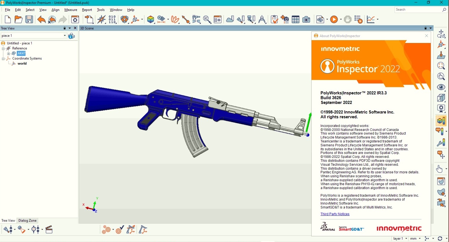 Working with InnovMetric PolyWorks Metrology Suite 2022 IR3.3 full