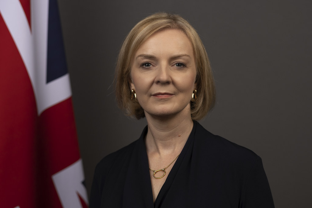 Liz Truss portrait officiel