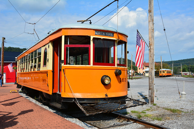 Rockhill Trolley Museum #163