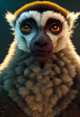 Anthropomorphic Lemur | Ched | Flickr
