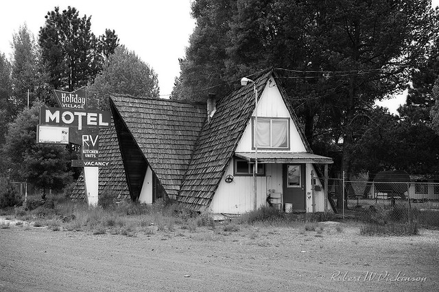 Holiday Village Motel in B&W I