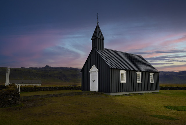 Budir Church, Snaefellsnes Peninsula (Iceland)