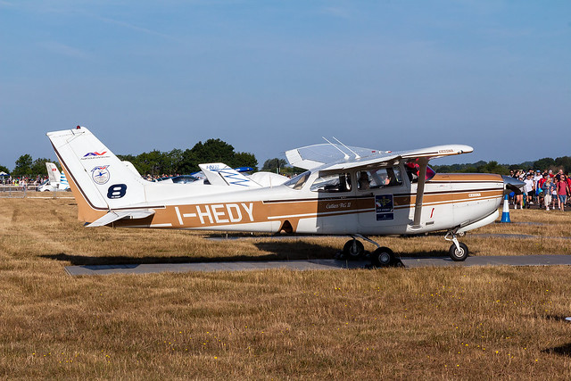 I-HEDY Cessna 172RG Cutlass RG Private - Fairford RIAT 2022