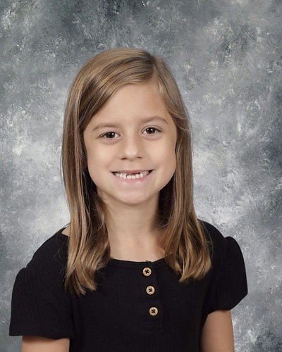 Zoe’s First Grade School Picture | shark44779011 | Flickr