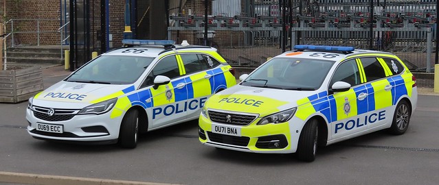 British Transport Police - OU69 ECC & OU71 BNA