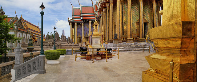 Wat Phra Kaew temple is the spiritual core of Thai Buddhism and monarchy