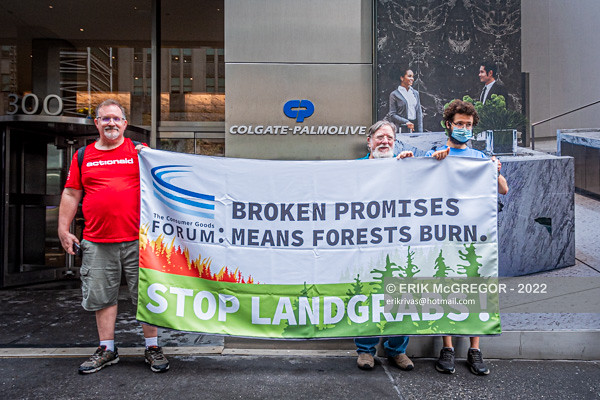 Corporate Forest Positive Coalition Exposed: Climate Week Protest Targets Deforestation
