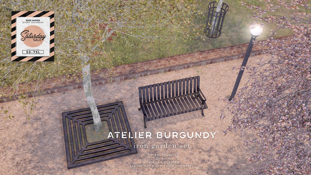 Atelier Burgundy . Iron Garden AD