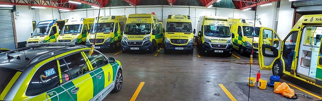 Rotherham Ambulance Station.