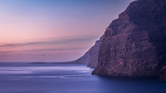 Sunset over Los Gigantes