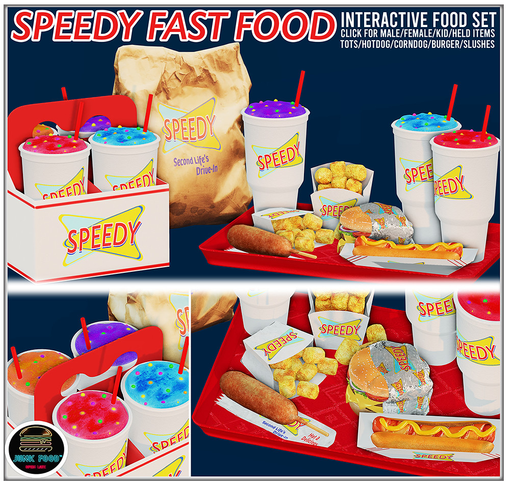 Junk Food – Speedy's Fast Food Set SL