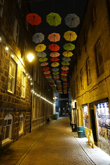 Night Umbrellas