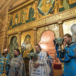 24 сентября 2022, Литургия в церкви вмч. Георгия Победоносца, подворье Николо-Малицкого монастыря (п. Черкассы)