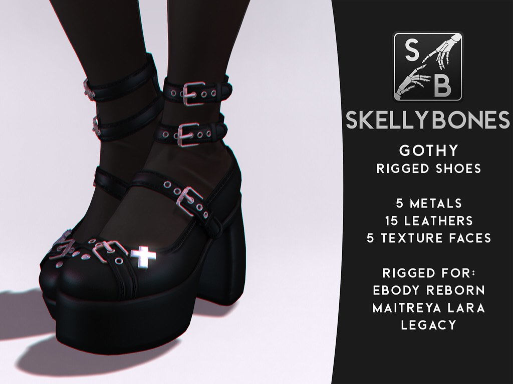 ellybones -- Gothy - Rigged Heels @ The Warehouse Sale