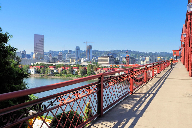 Portland Oregon (from Broadway Bridge)