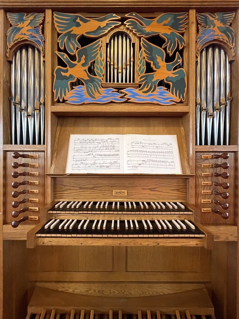 Kenneth Jones 1982 Organ of Dundrod Presbyterian Church