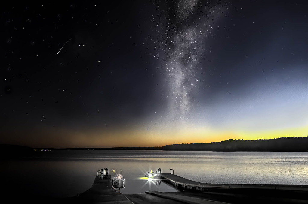 Boat Ramp and the Milky Way  ©