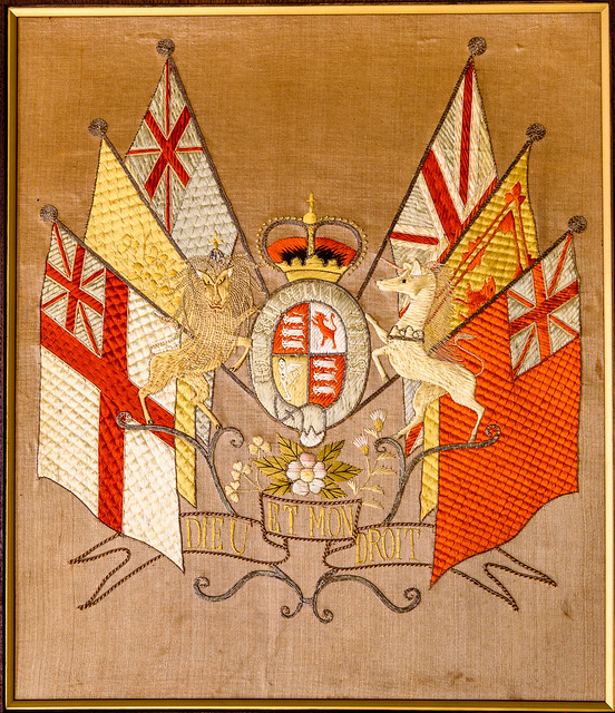 Embroidered Coat Of Arms