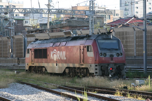 Korail Class 7600 in Cheongnyangni.Sta, Dongdaemun, Seoul, S.Korea /Sep 24, 2022